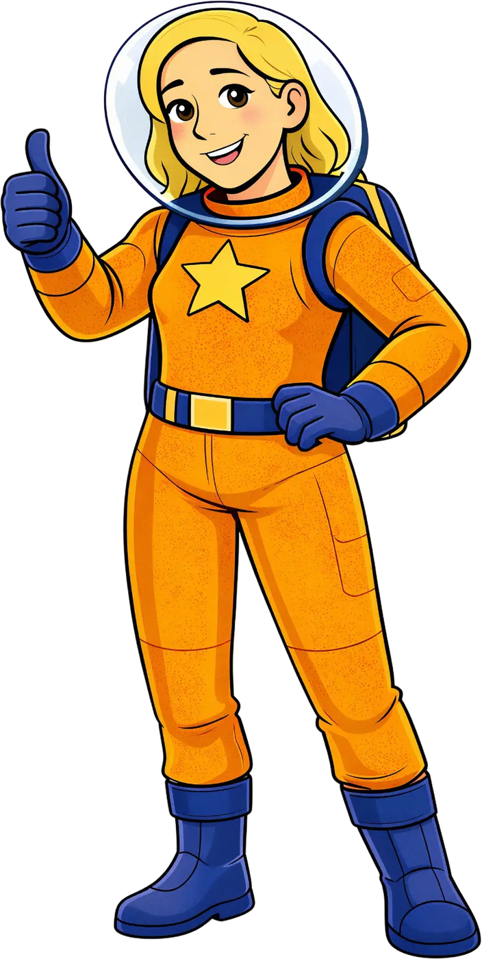 Marii, la mascotte astronaute de La Propulserie